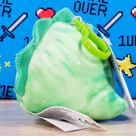 Squishmallow Rocio the Triceratops 3.5" Clip UltraSoft Learning Express Plush - Picture 5 of 12